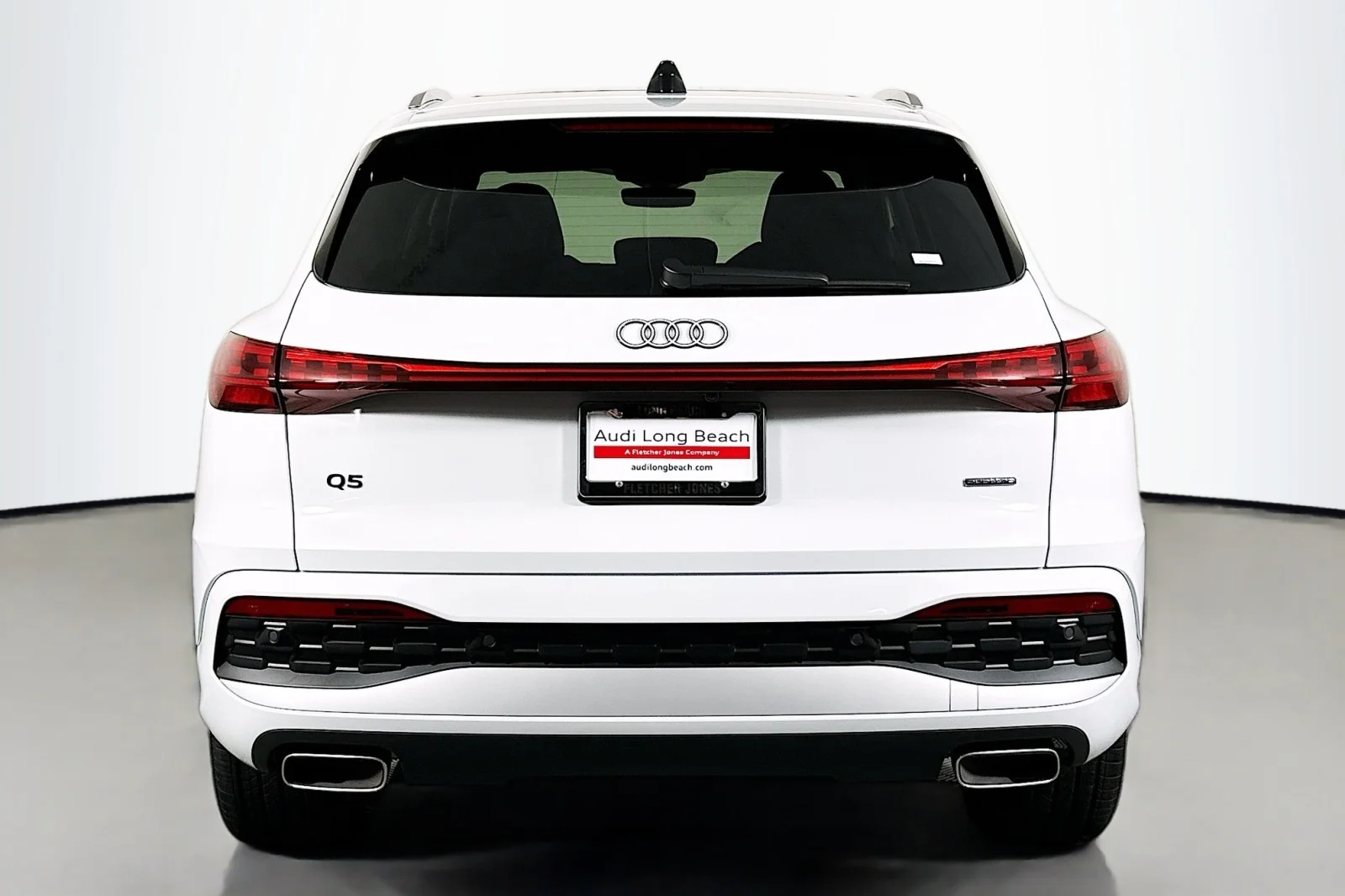 Used 2025 Glacier White Metallic Audi Premium Plus image 3