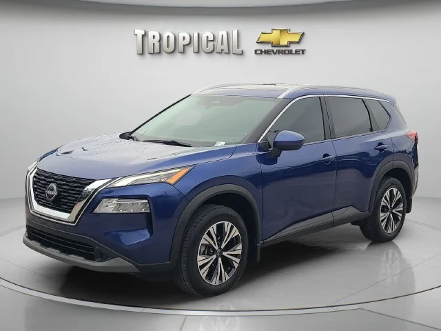 Used 2023 Blue Nissan SV image 1