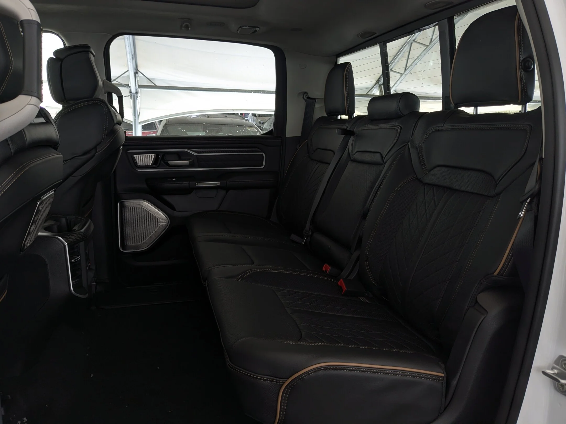 New 2026 White RAM Tungsten - - 4x4 - Massage Seats - Multi-Function Tailgate - Prem Lthr & More! image 31