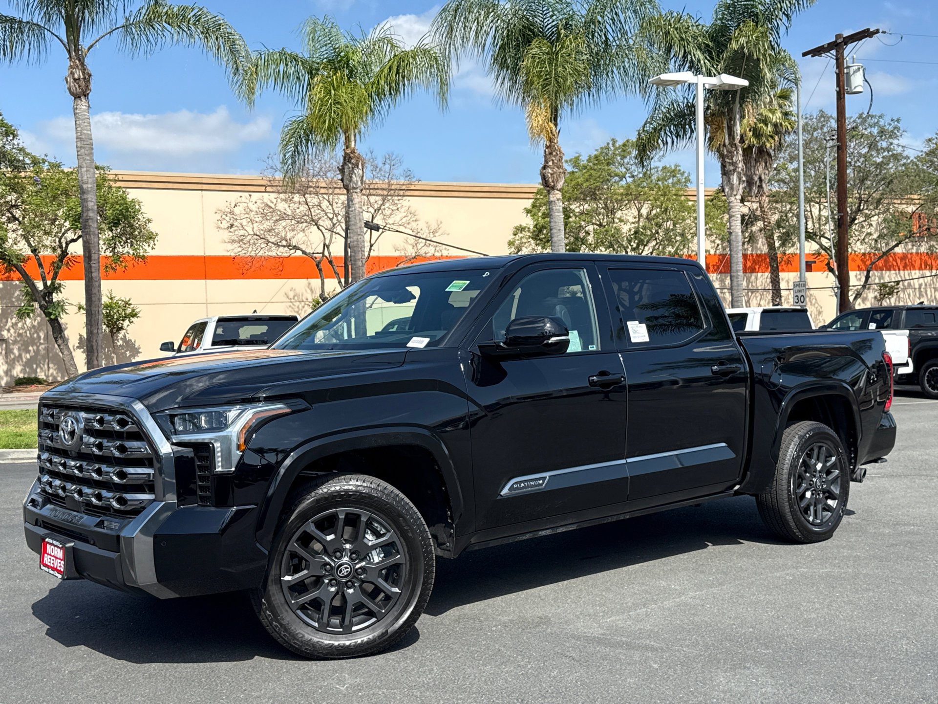New 2026 Midnight Black Metallic Toyota  Platinum image 2