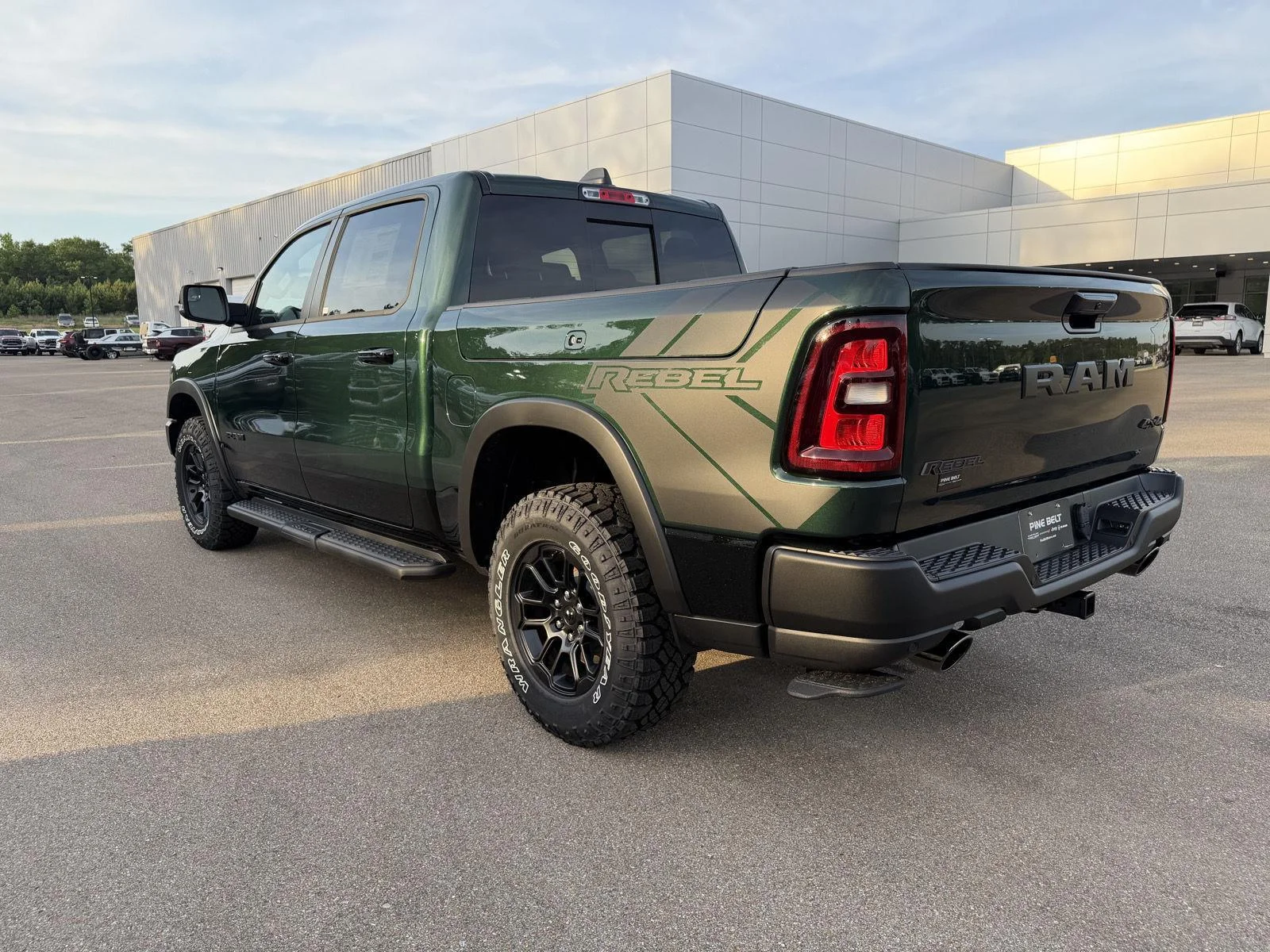 New 2026 Serrano-Green Metallic Exterior Paint RAM Rebel image 4