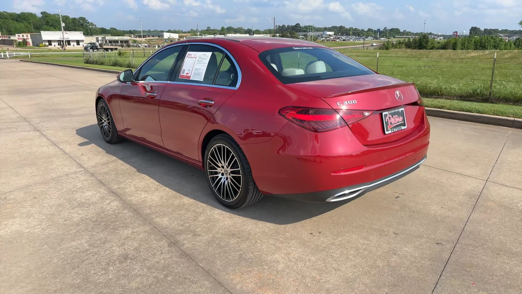 Used 2024 Red Mercedes-Benz C 300 image 7