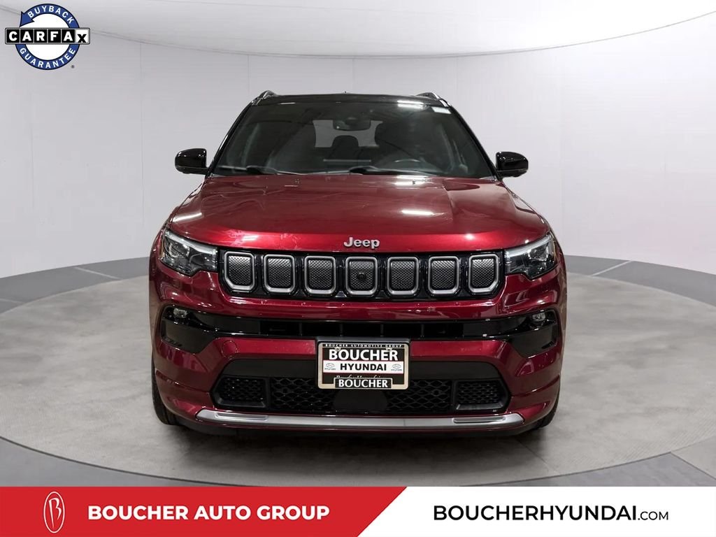 Used 2022 Velvet Red Pearlcoat Jeep Limited image 8