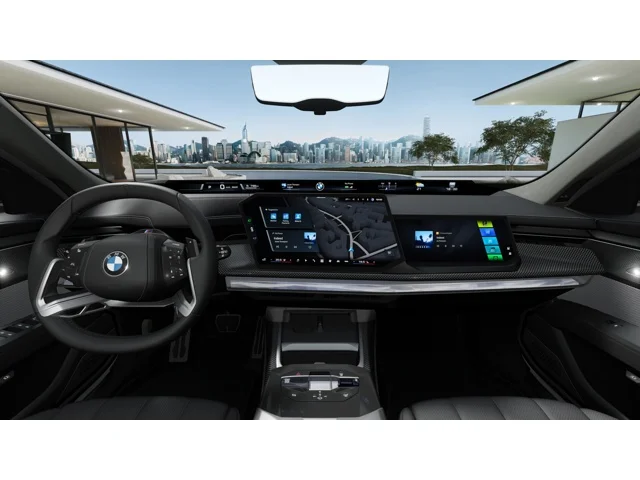 New 2027 BMW Individual Two-Tone Dravit Grey Metallic with Black Sapphire Metallic BMW 740 image 10