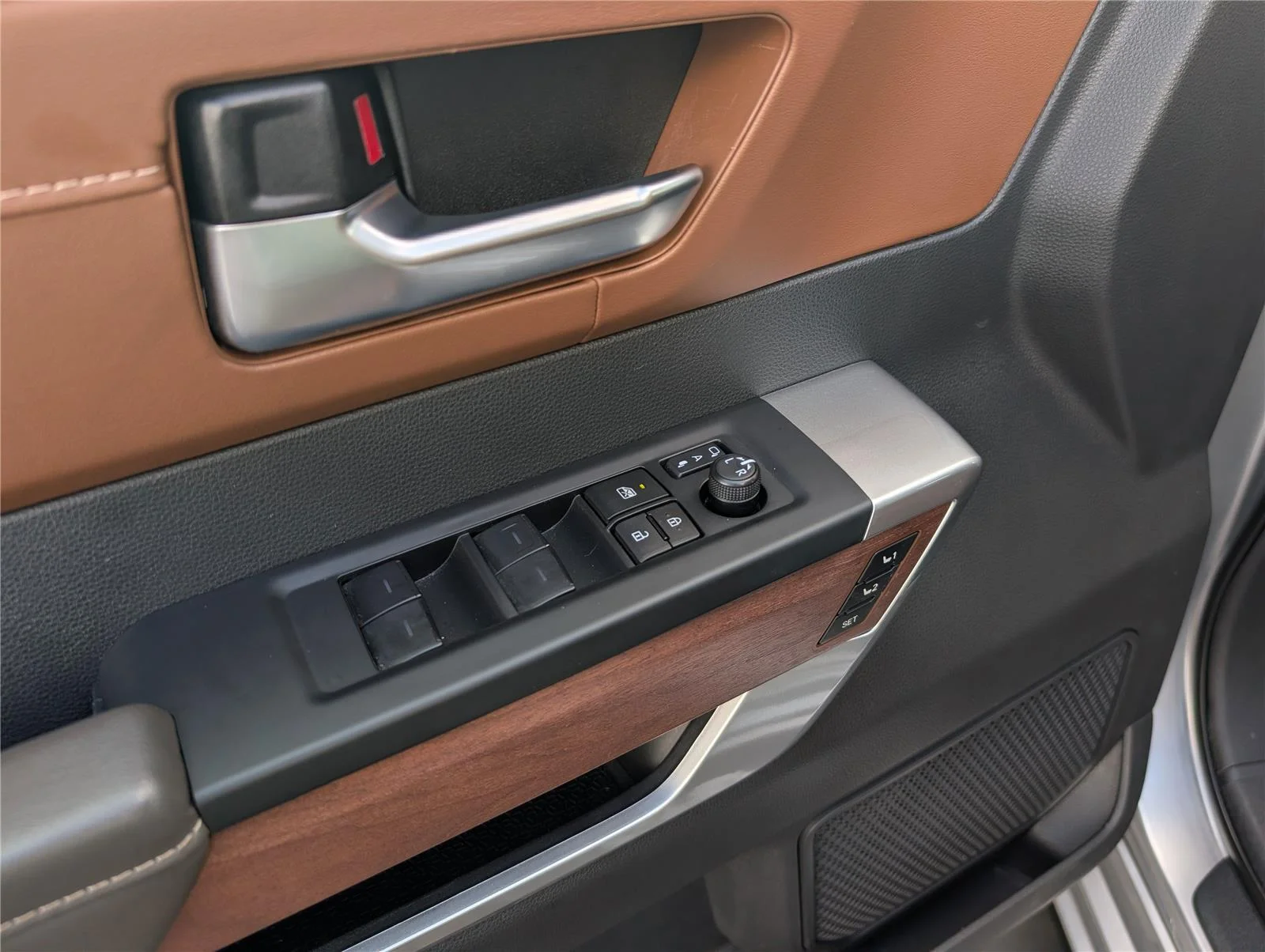 Used 2024 Celestial Silver Metallic Toyota 1794 Edition Hybrid image 12