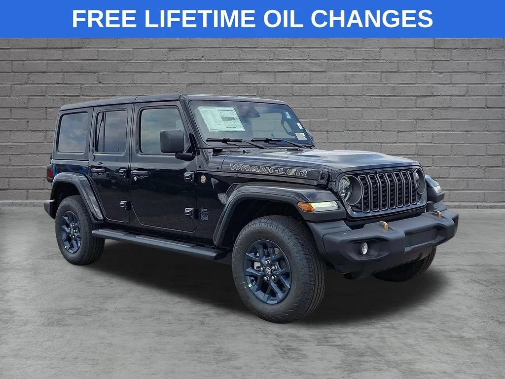 New 2026 Black Clearcoat Jeep 85th Anniversary image 1