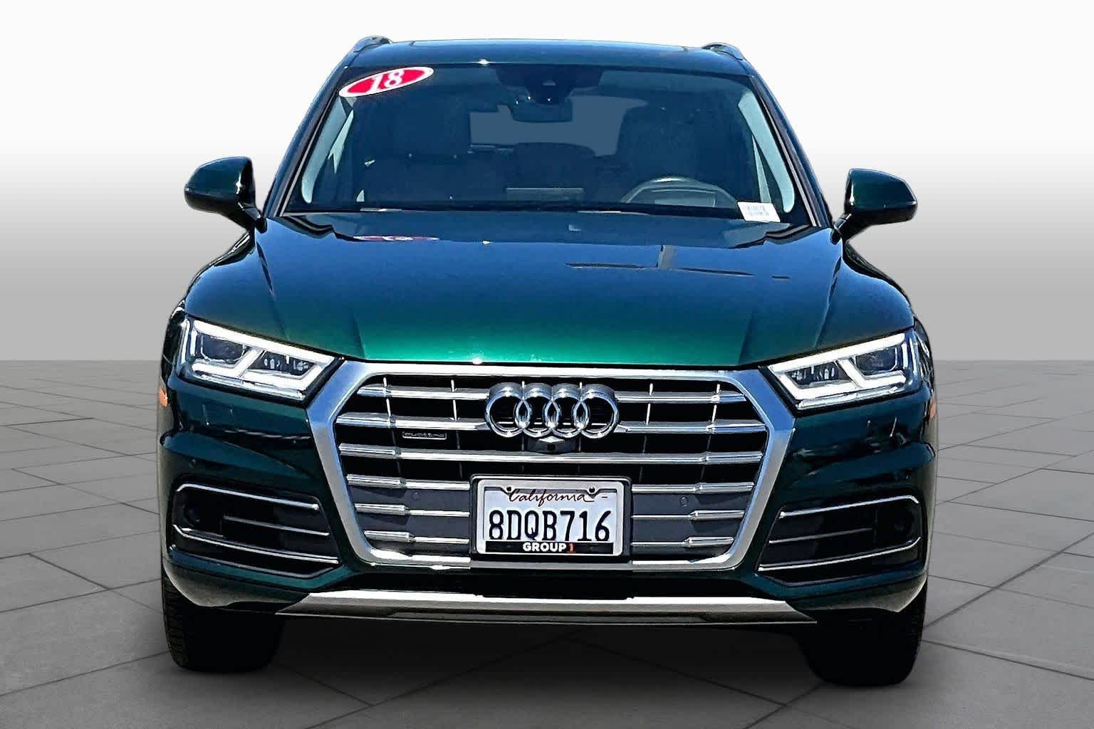 Used 2018 Azores Green Metallic Audi Prestige image 3
