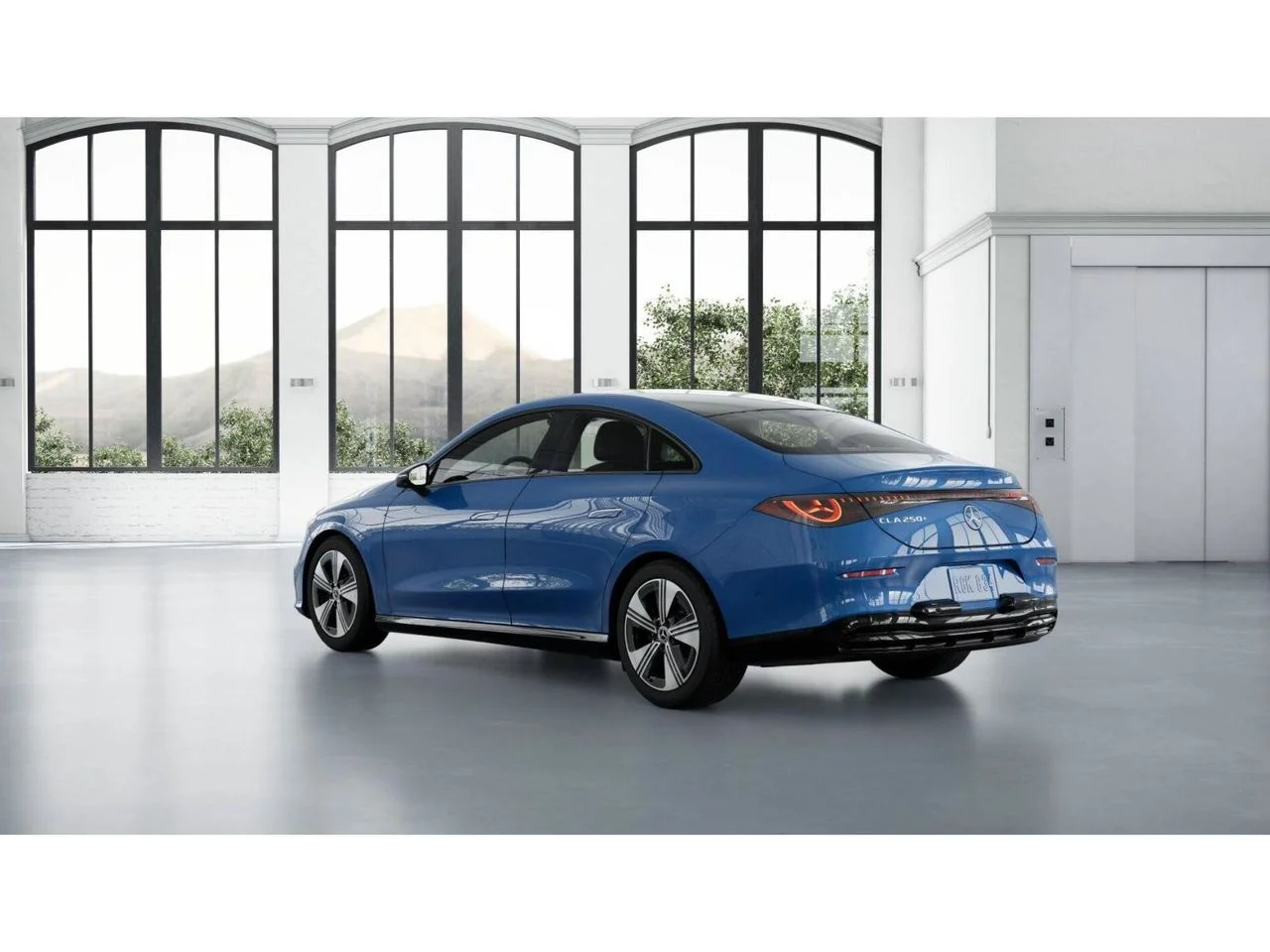 New 2027 Sky Blue Metallic Mercedes-Benz CLA 250+ image 29