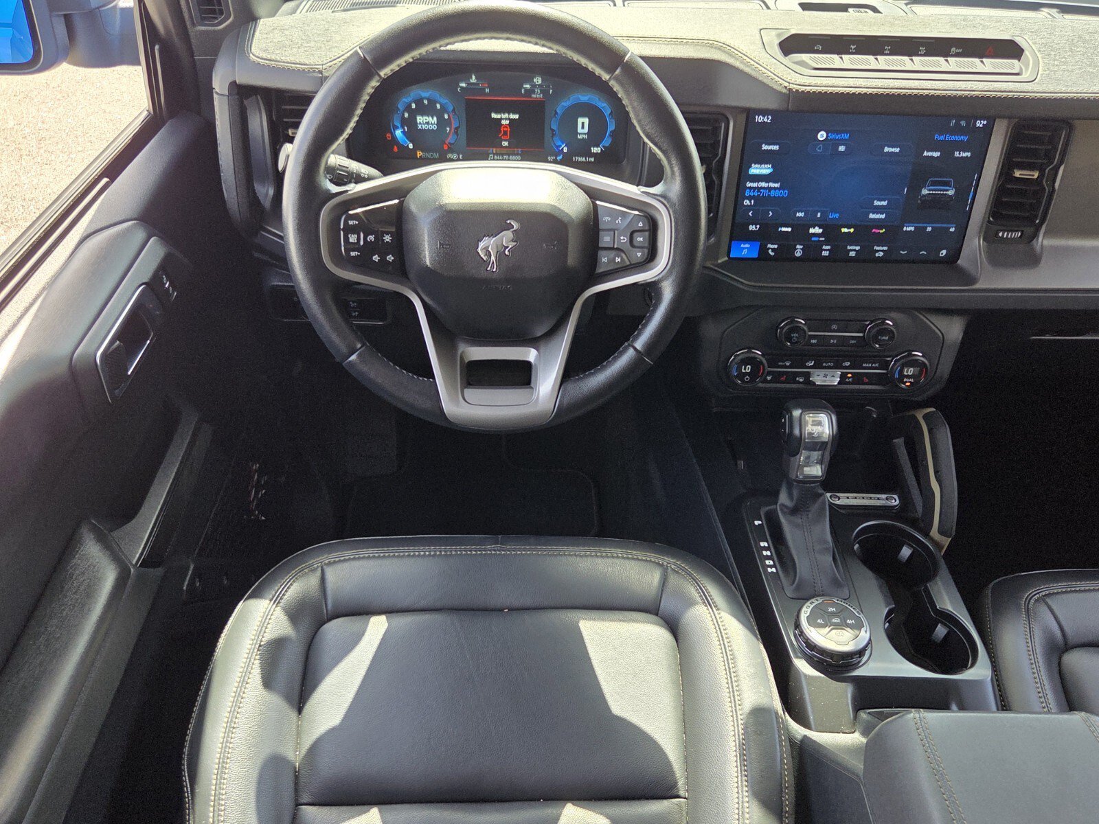 Used 2025 Velocity Blue Metallic Ford Badlands image 11