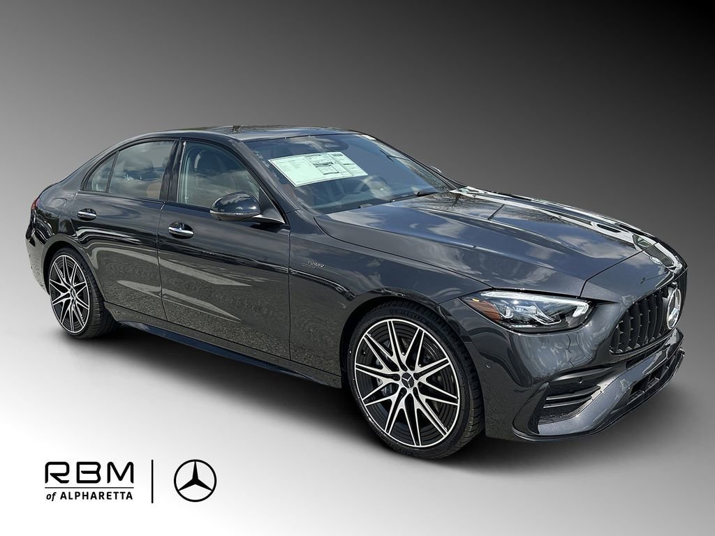 New 2026 Graphite Grey Metallic Mercedes-Benz AMG® C 43 image 1