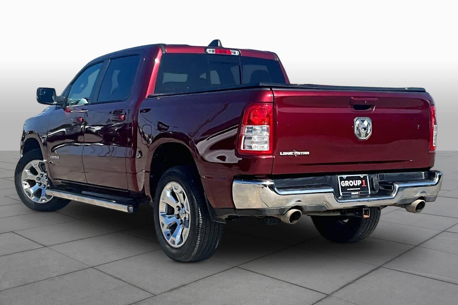 Used 2022 Delmonico Red Pearlcoat Ram Lone Star image 12
