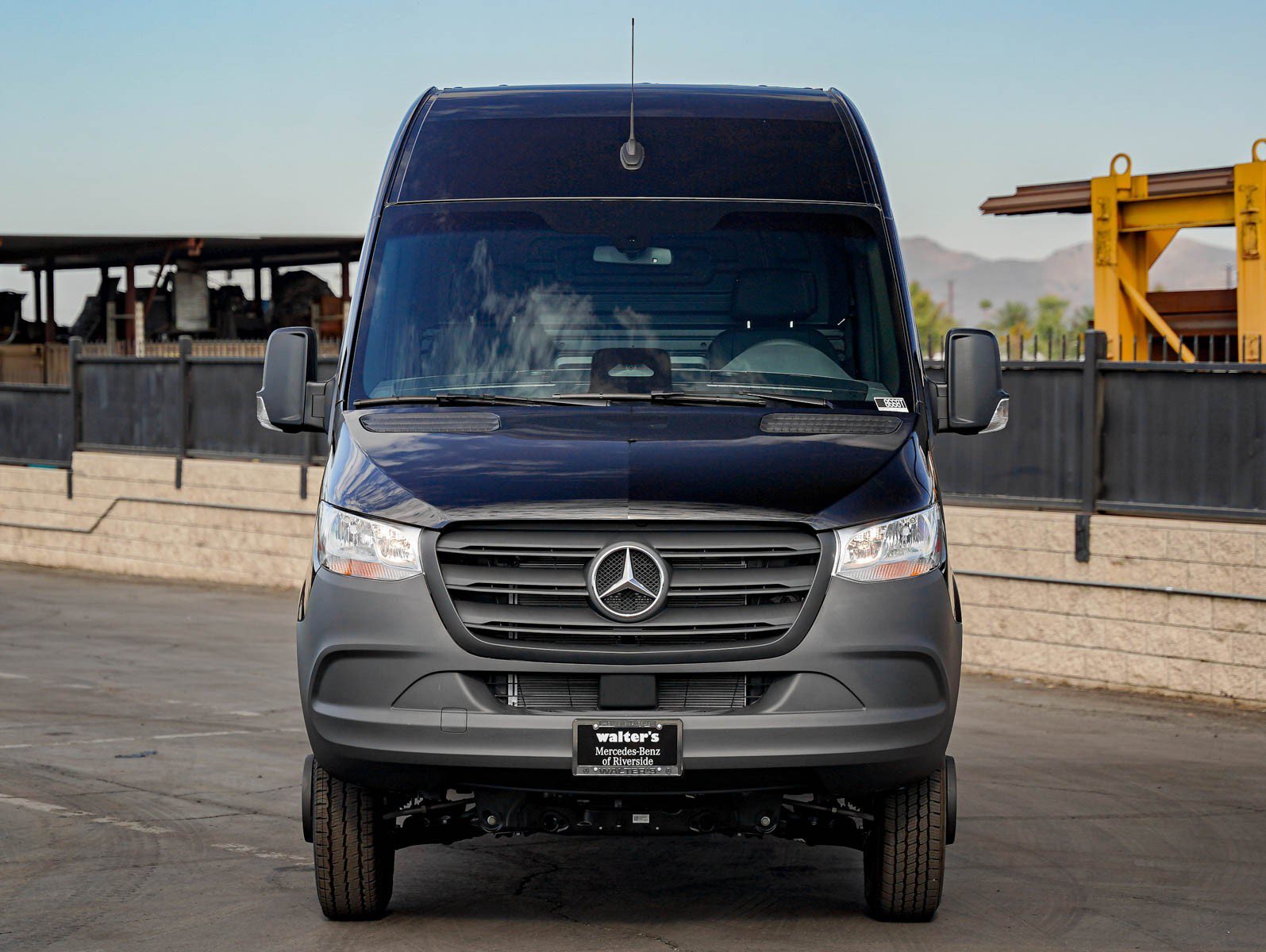 New 2026 Jet Black Mercedes-Benz 3500XD High Roof I4 Diesel HO 170 AWD image 2