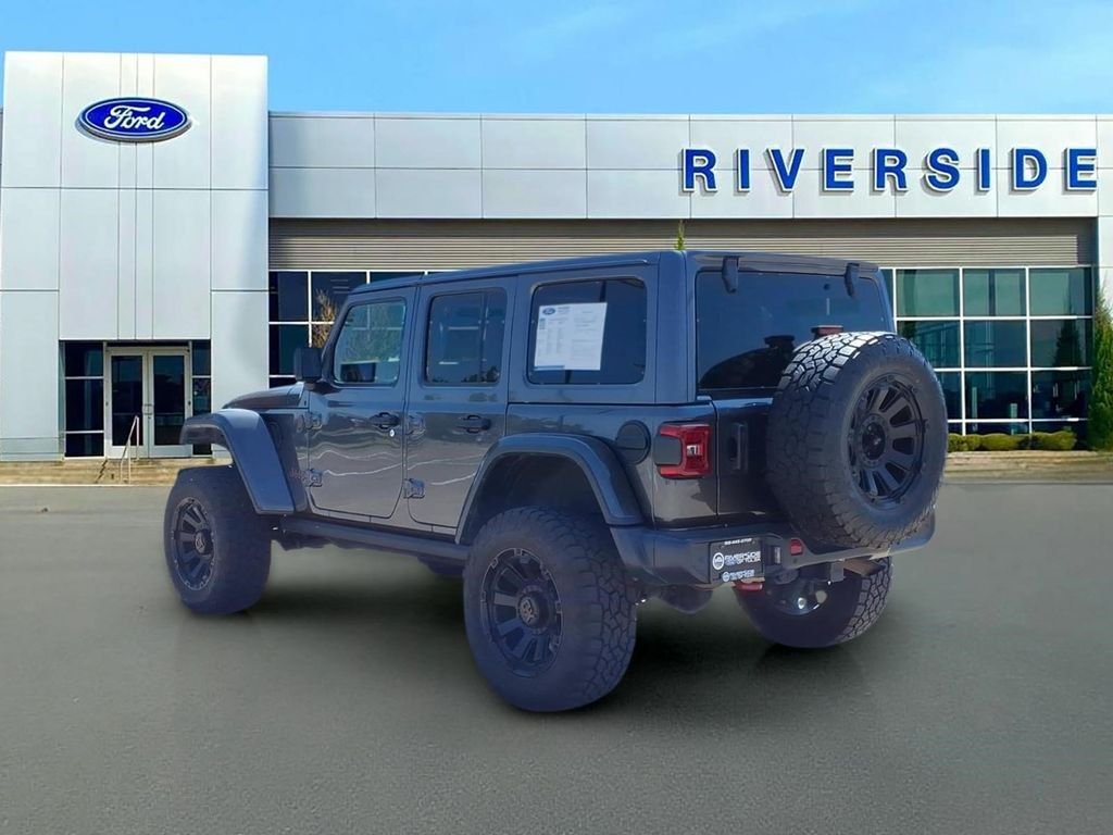Used 2020 Crystal Metallic Jeep Unlimited Rubicon image 5