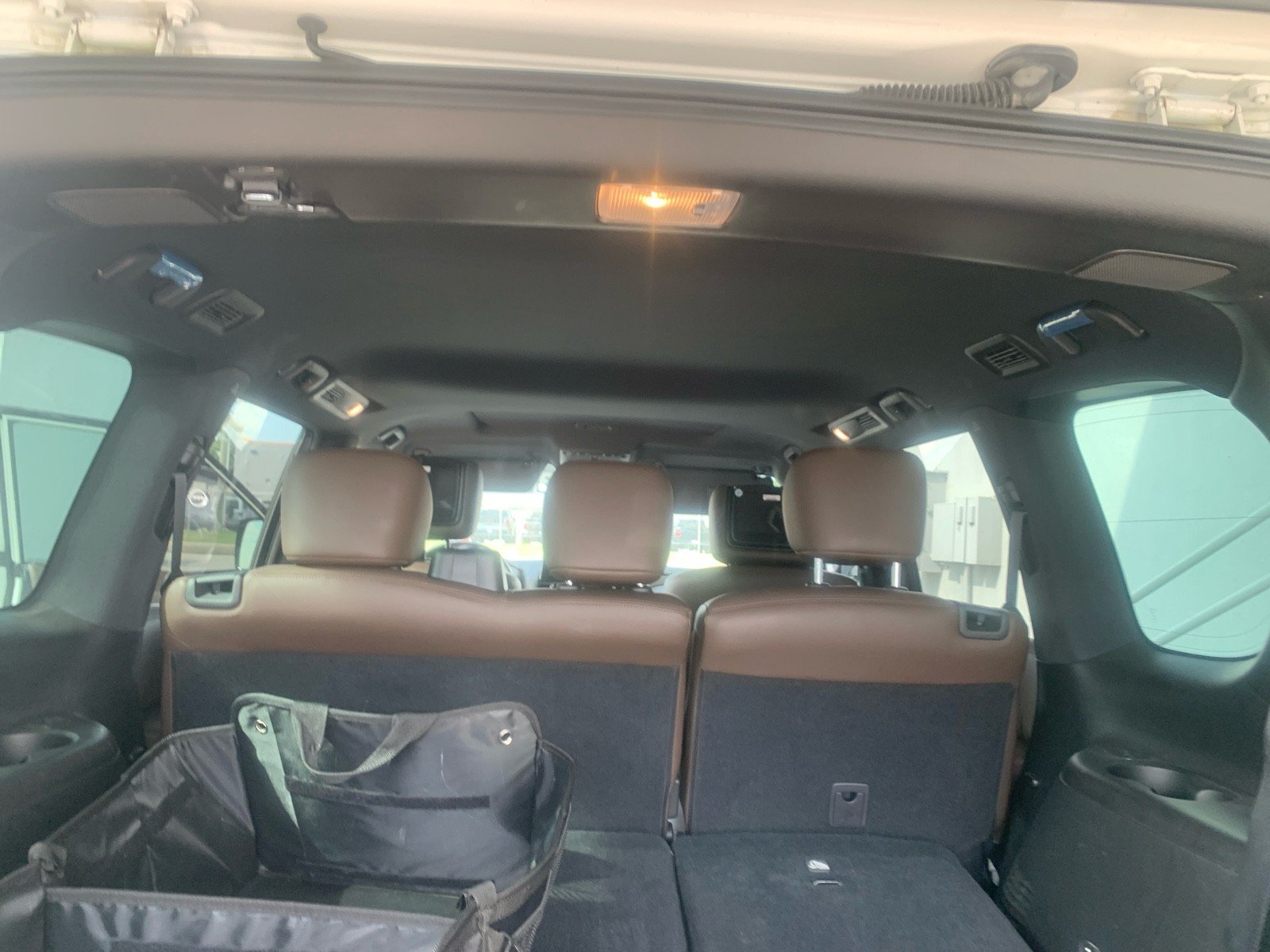 2022 Nissan Armada Platinum White at Sterling McCall Nissan