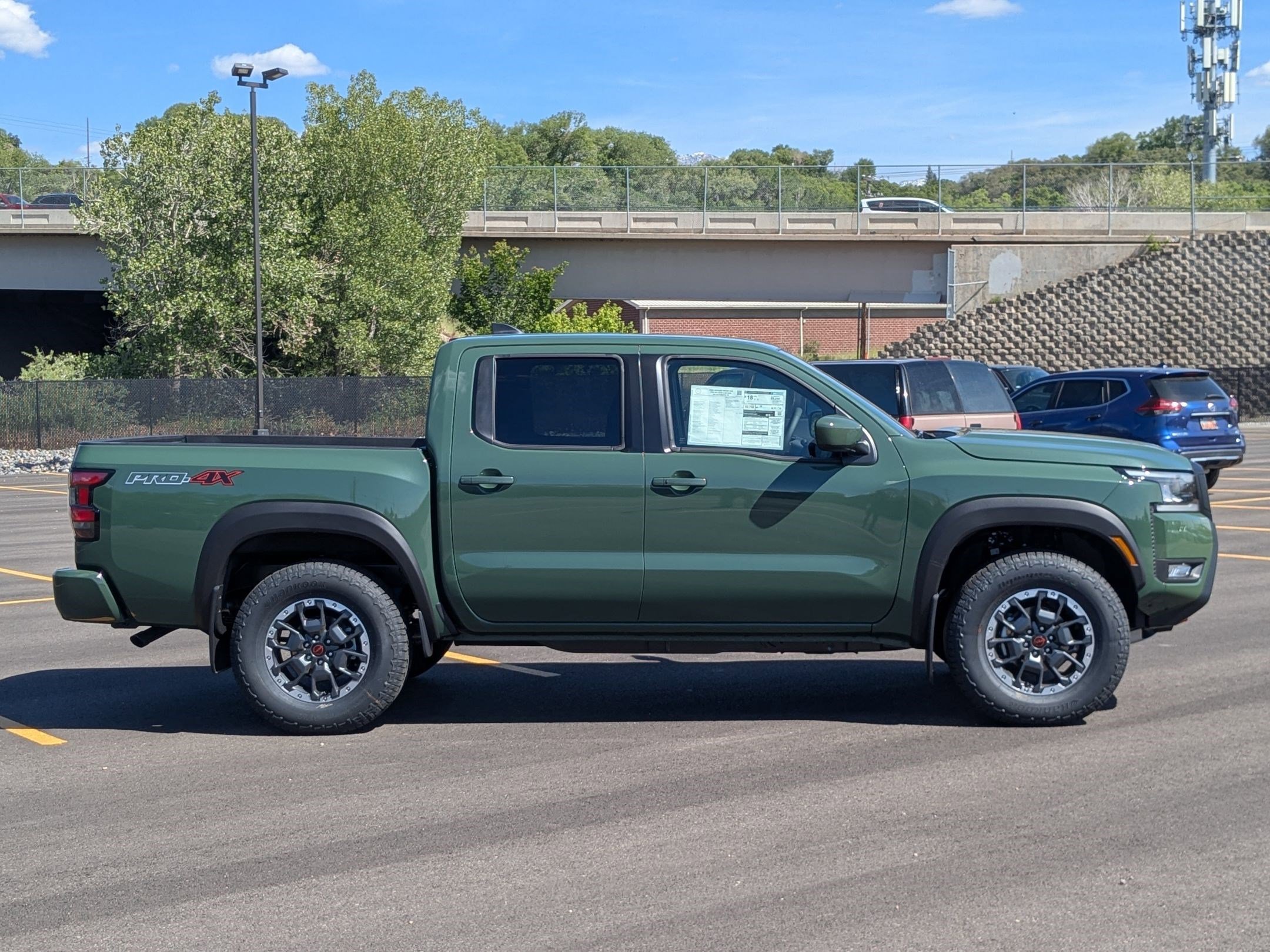 New 2026 Tactical Green Metallic Nissan PRO-4X image 2
