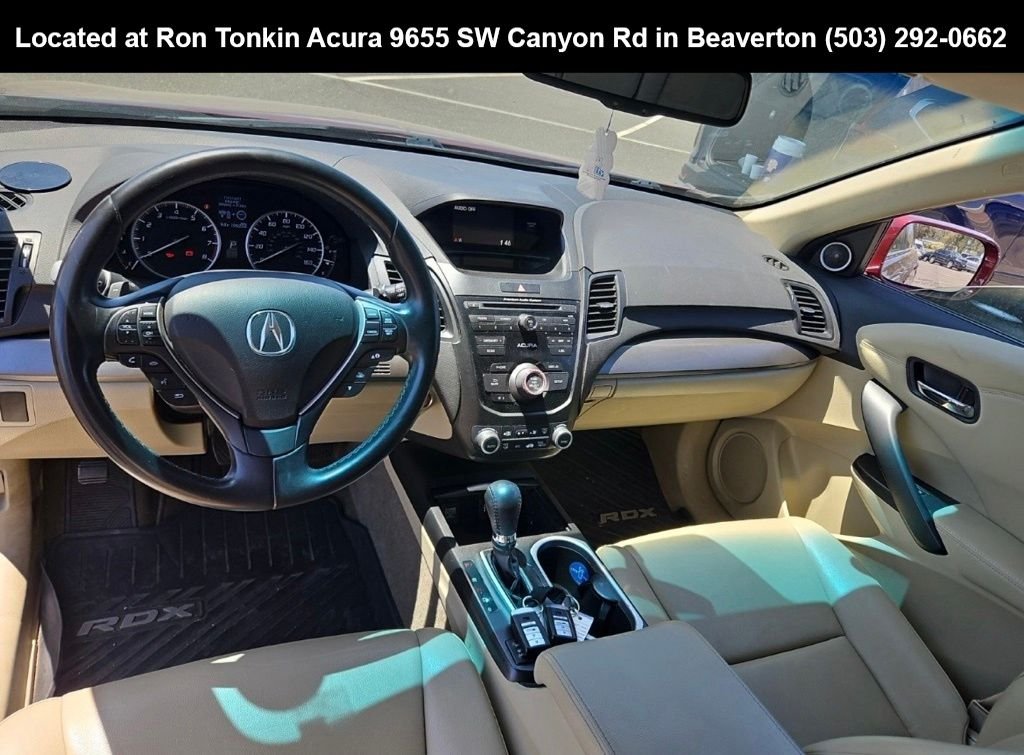 Used 2017 Basque Red Pearl II Acura Base image 7