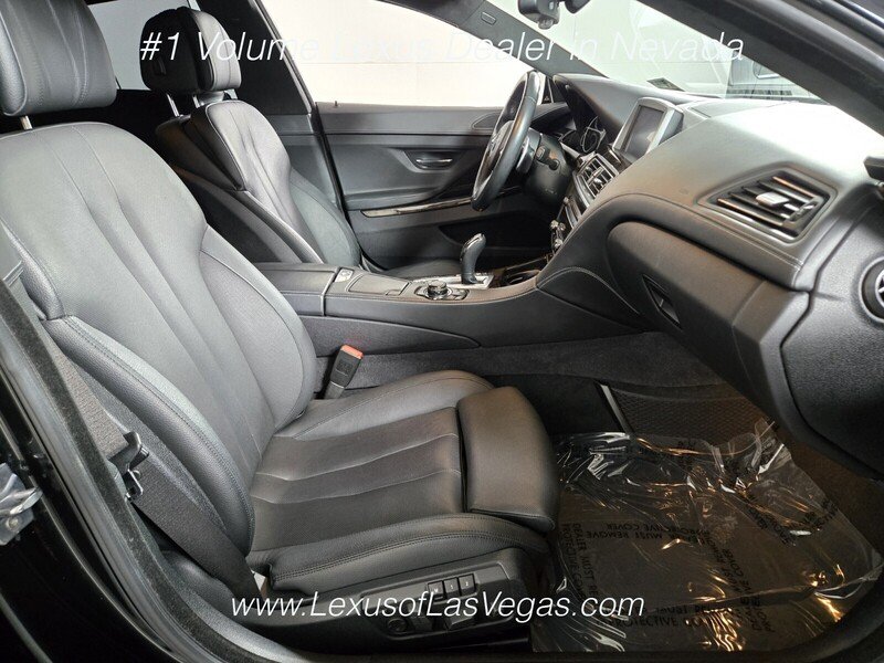 Used 2014 Black Sapphire Metallic BMW 640i Gran Coupe image 23