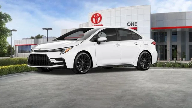New 2026 White Toyota SE image 25