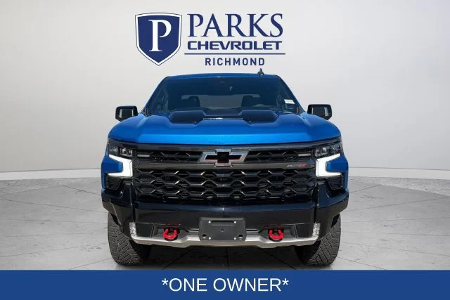 Used 2023 GLACIER BLUE METALLIC Chevrolet ZR2 image 2