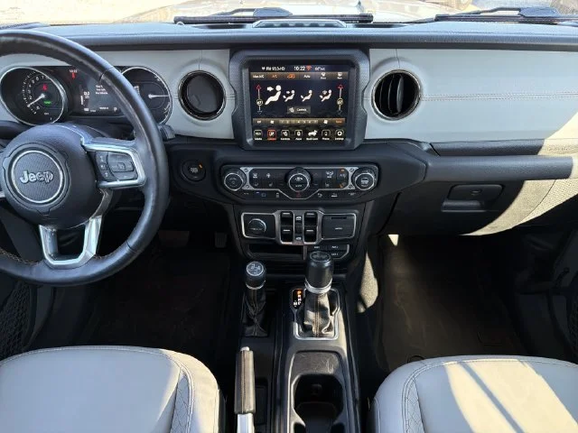 Used 2022 Gray Jeep Unlimited Sahara 4xe image 13