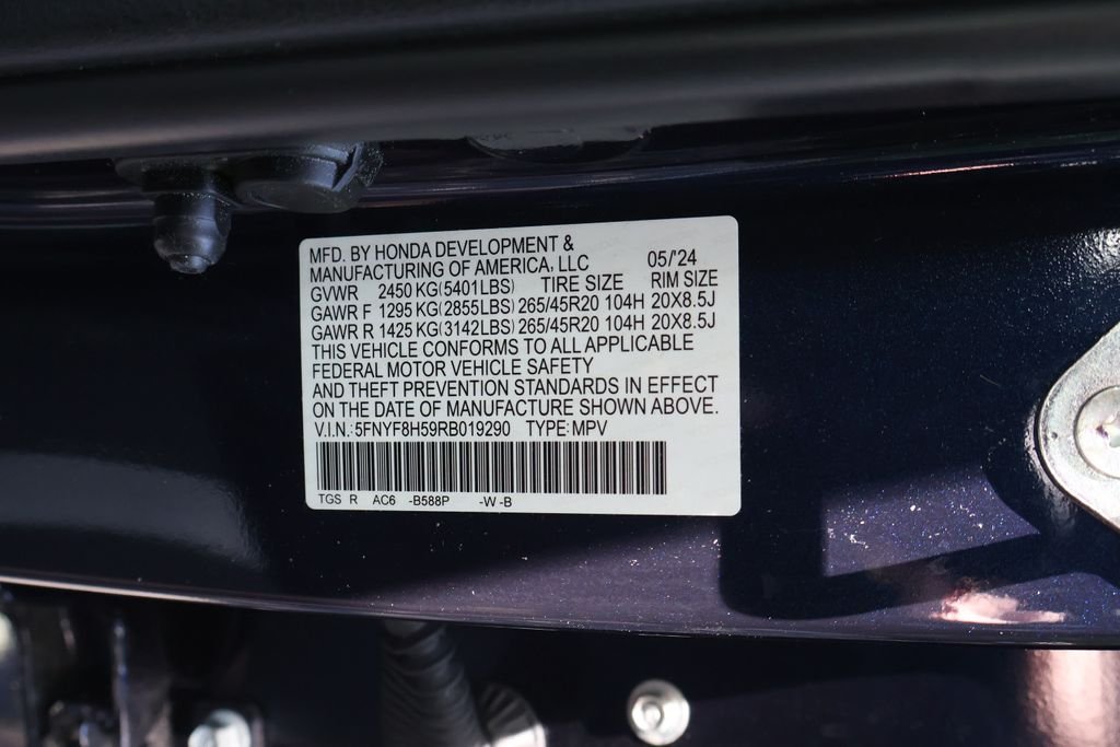 2024 Honda Passport EX-L - Photo 51