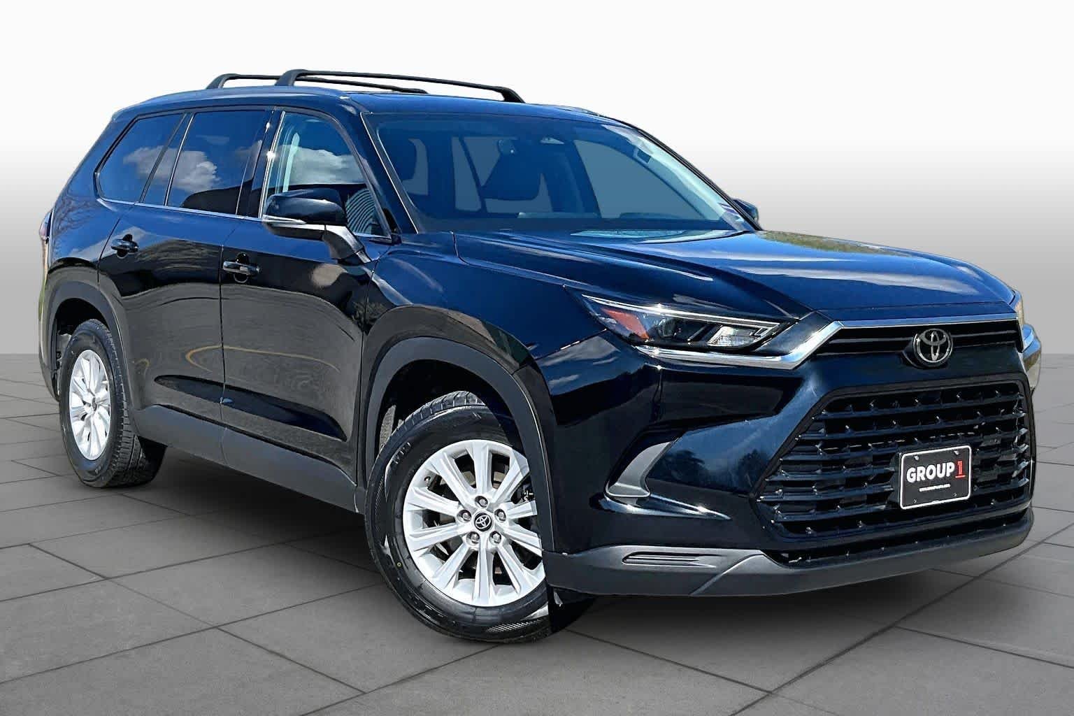 Used 2024 Midnight Black Metallic Toyota XLE image 3