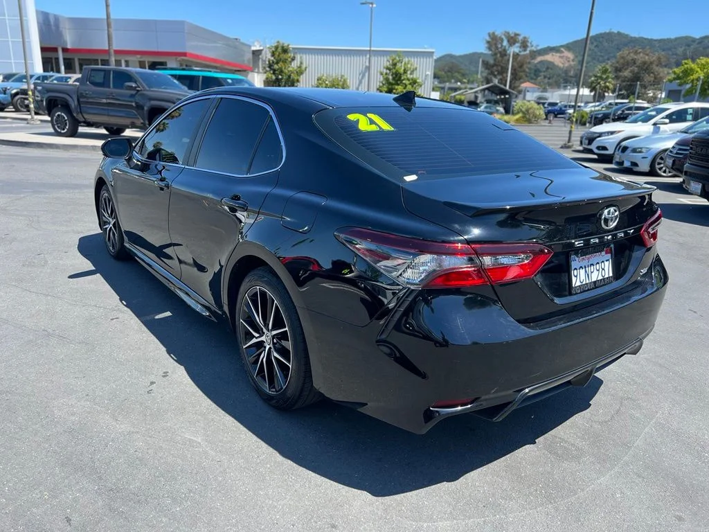 Used 2021 Black Toyota SE image 6