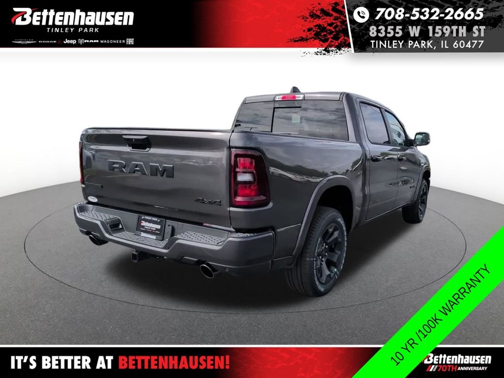 New 2026 Granite Crystal Metallic Clear-Coat Exterior Paint RAM Big Horn image 8