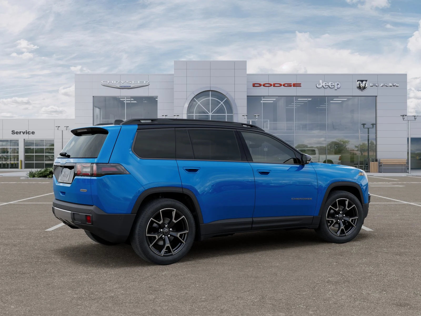 New 2026 Hydro Blue Pearl-Coat Exterior Paint Jeep Overland image 27