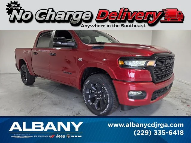 New 2026 Molten Red Pearl-Coat Exterior Paint RAM Big Horn/Lone Star image 1