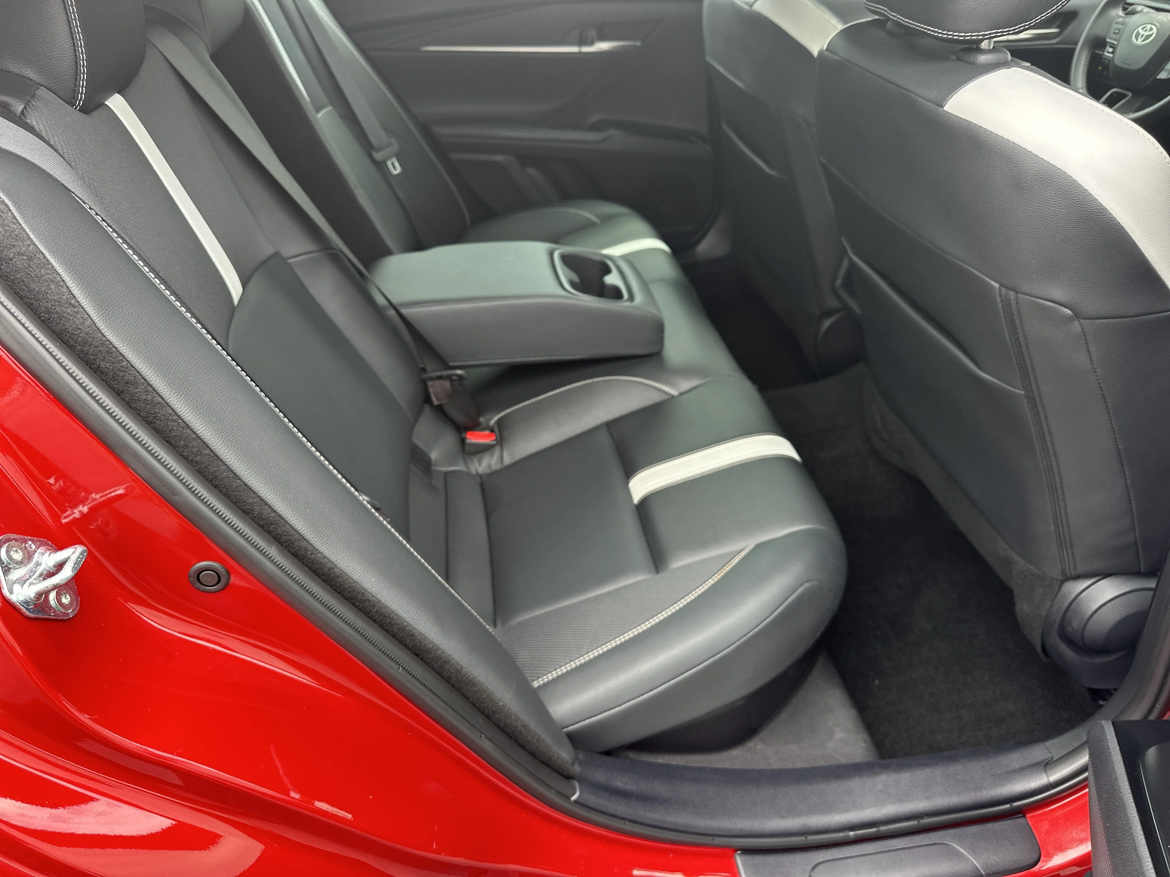 Used 2025 Supersonic Red Toyota SE image 15
