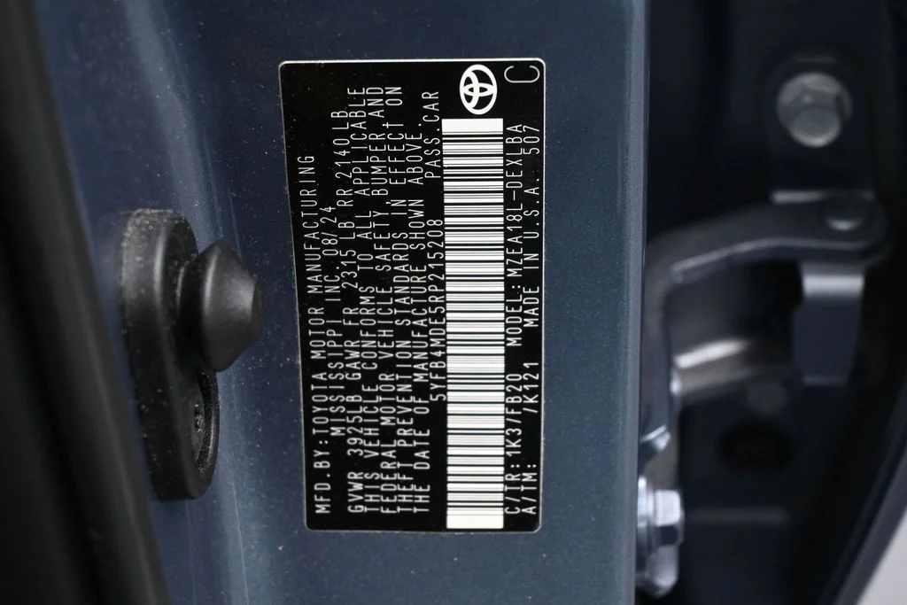 Used 2024 Celestite Toyota LE image 15