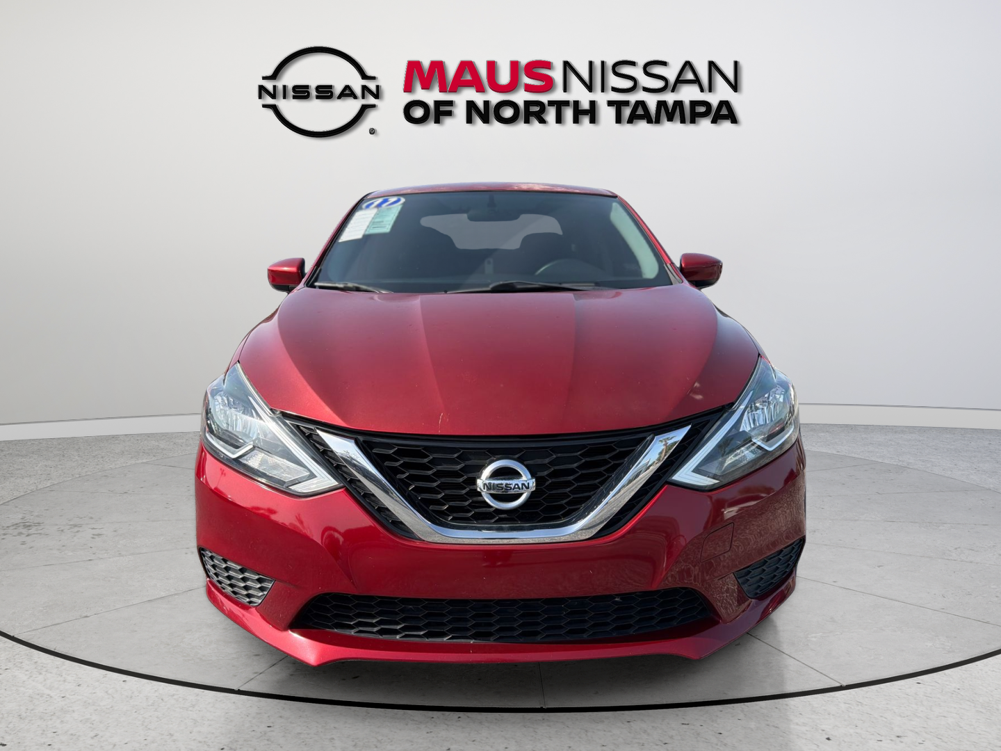 Used 2017 Red Nissan SV image 3