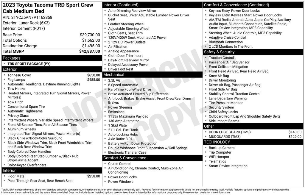 Used 2023 Gray Toyota TRD Sport image 39