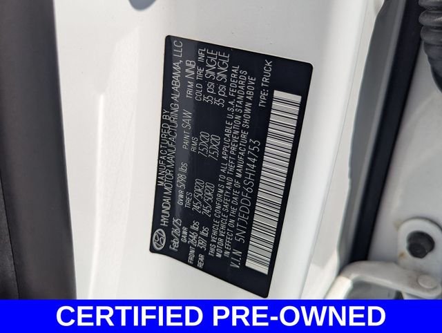 Certified Used 2025 White Hyundai Limited image 32