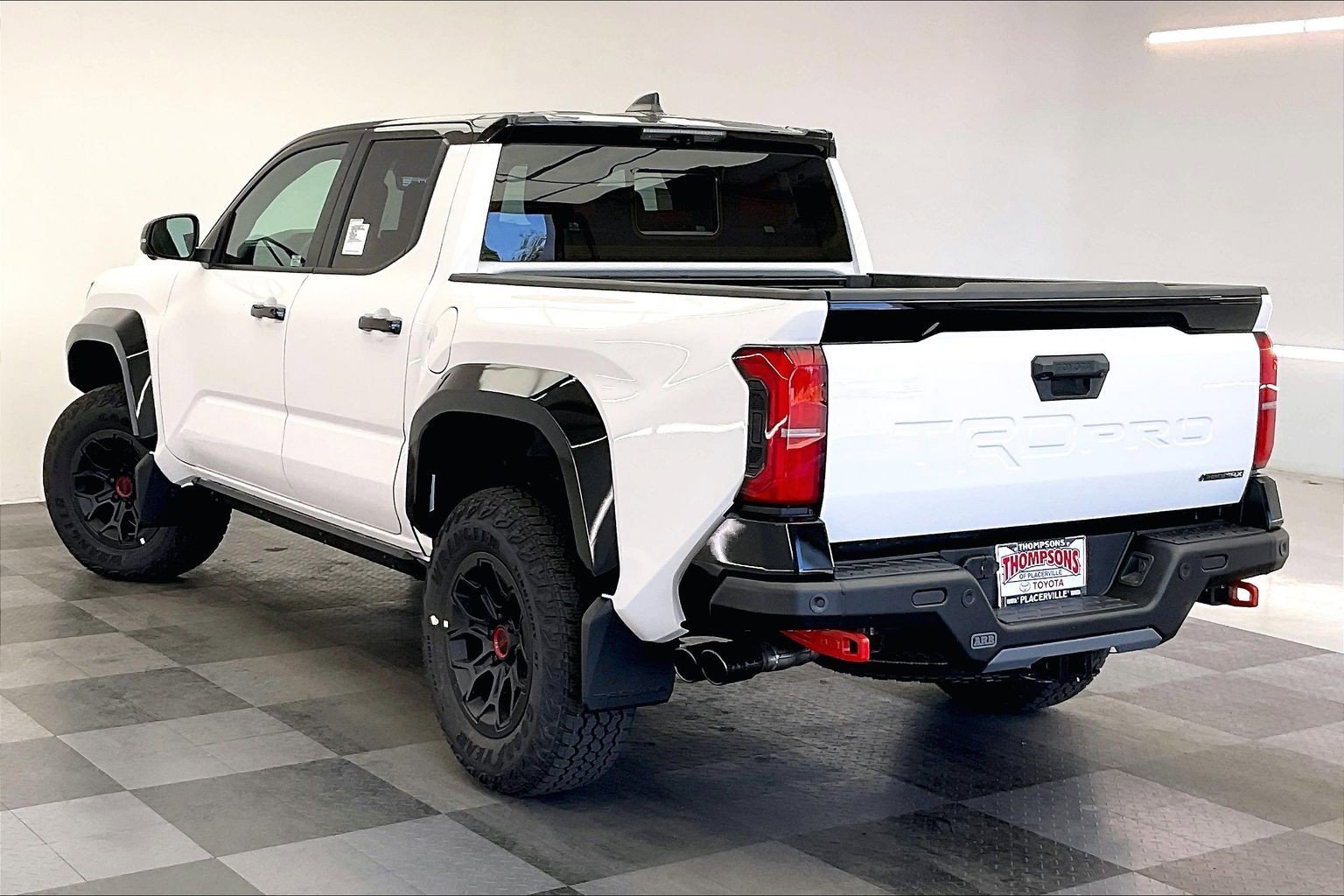 New 2026 Ice Cap with Black roof Toyota TRD Pro image 2
