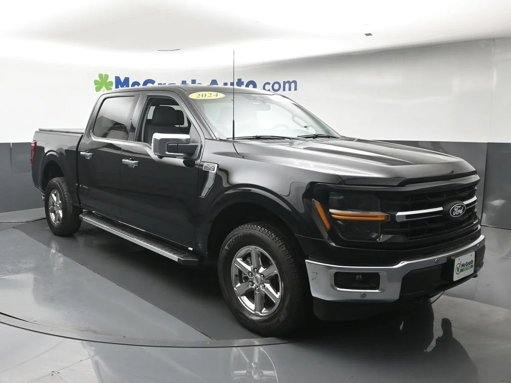Certified Used 2024 Black Ford XLT image 2