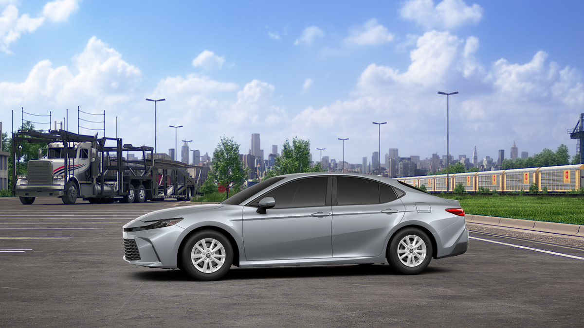 New 2027 Celestial Silver Metallic Toyota LE image 3