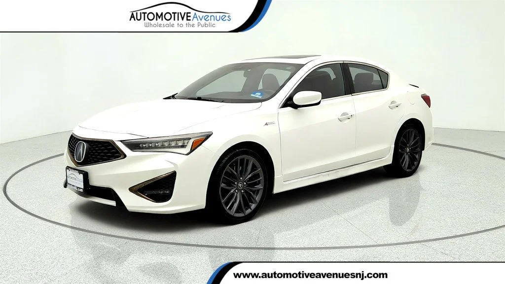 Used 2020 Platinum White Pearl Acura Sedan w/Premium/A-Spec Pkg image 1