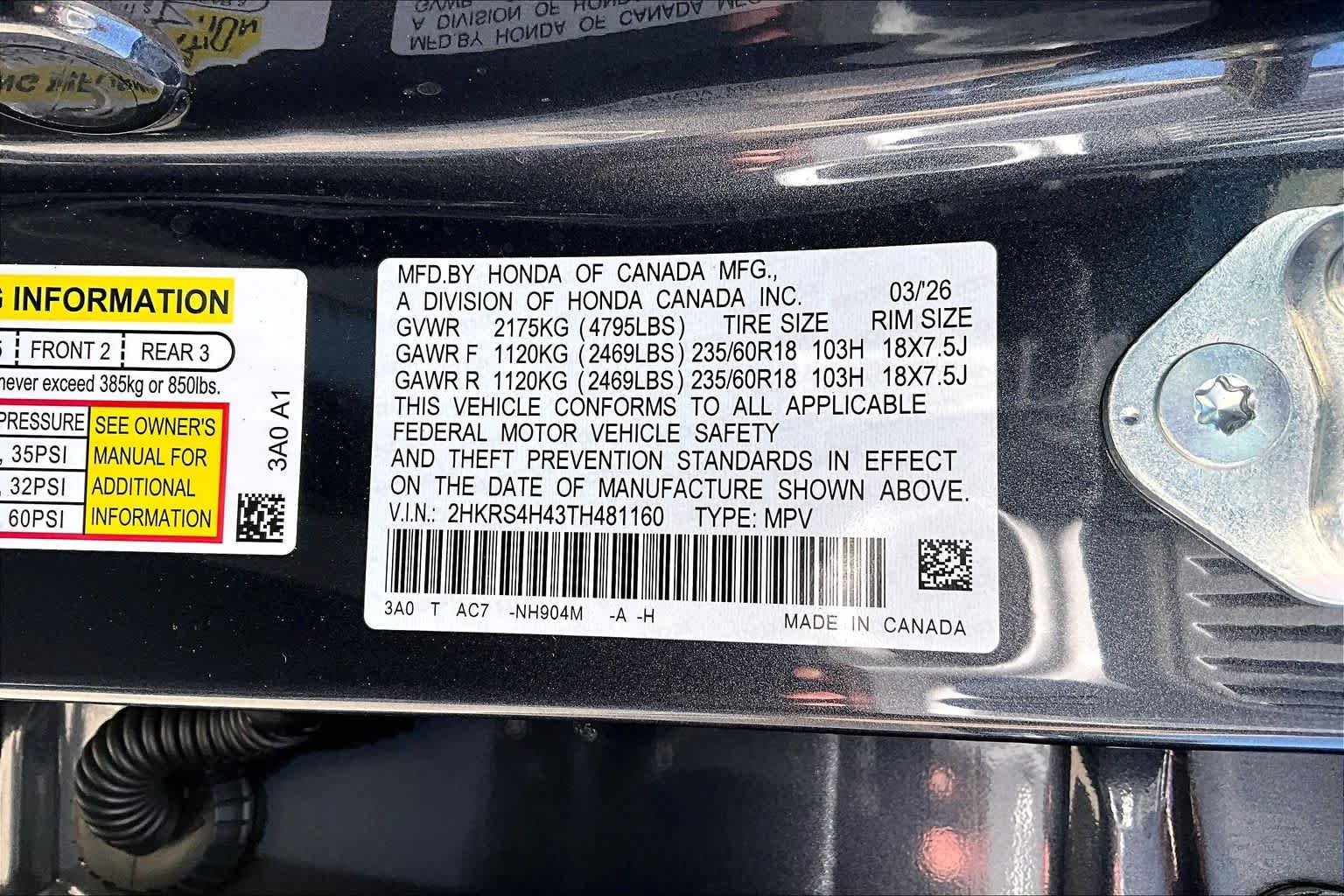 2026 Honda CR-V EX - Photo 33