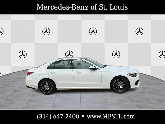 New 2026 Polar White Mercedes-Benz C 300 image 2
