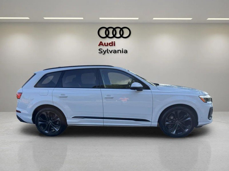 Certified Used 2025 Glacier White Metallic Audi Premium Plus image 9