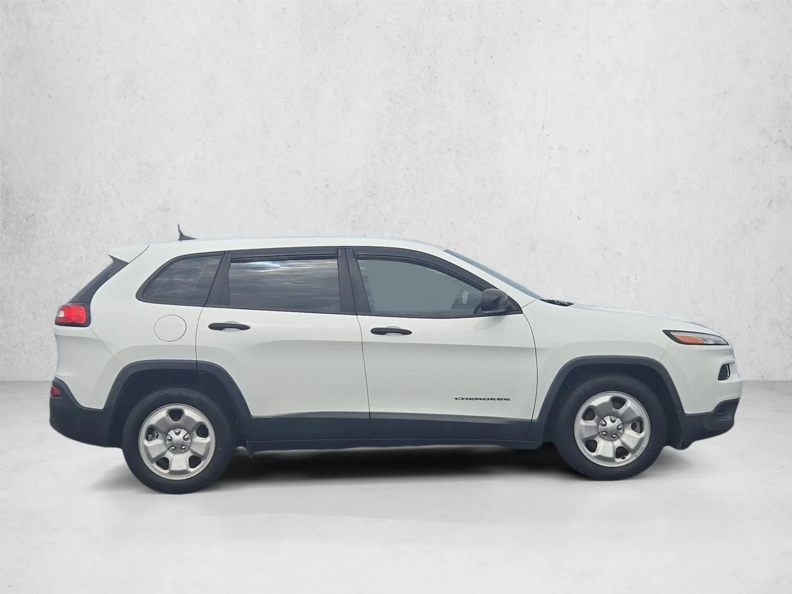 Used 2017 Bright White Clearcoat Jeep Sport image 4