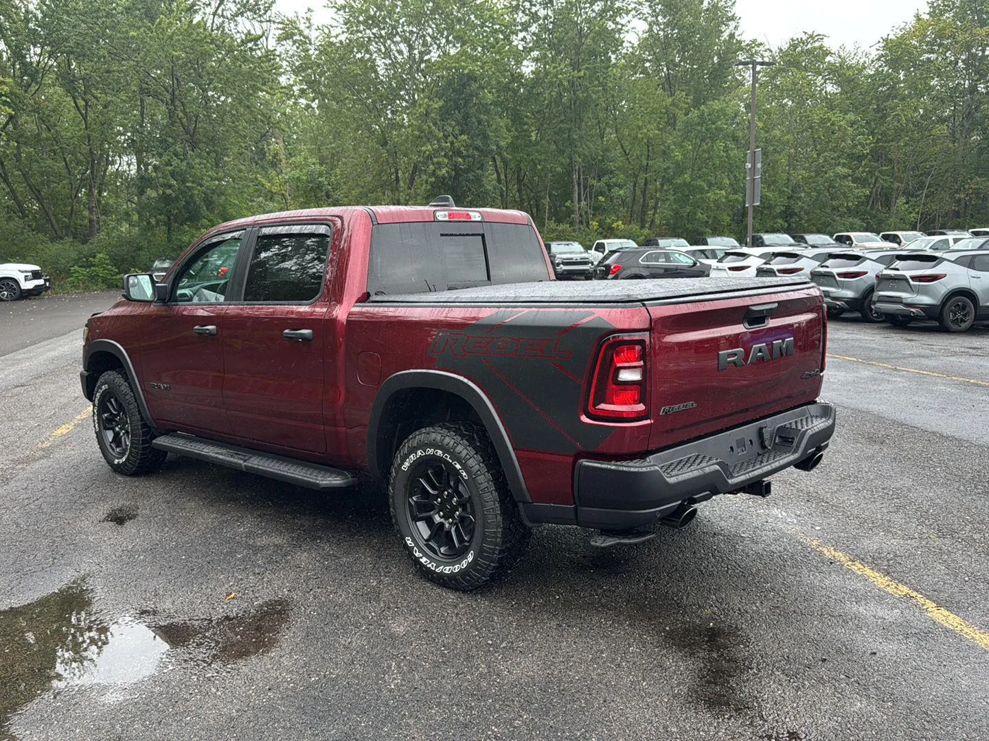 Used 2025 Delmonico Red Pearlcoat Ram Rebel image 7