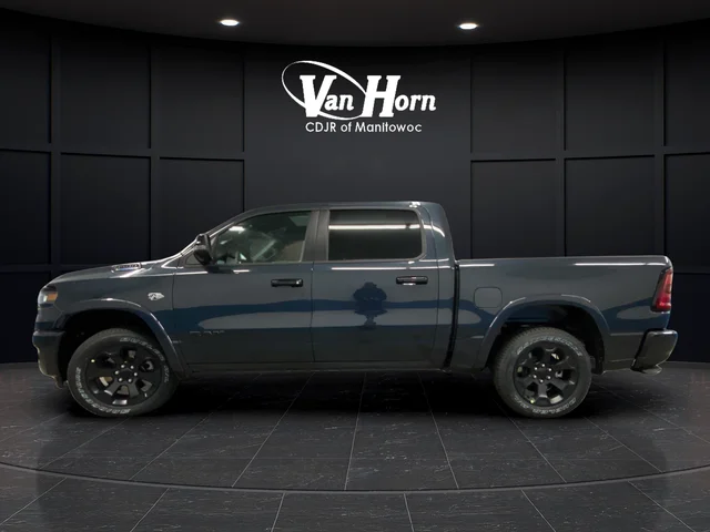 New 2026 Forged Blue Metallic Exterior Paint RAM Big Horn/Lone Star image 4