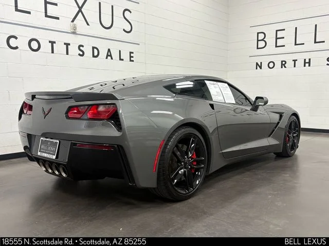 Used 2016 Gray Chevrolet Stingray Z51 image 4