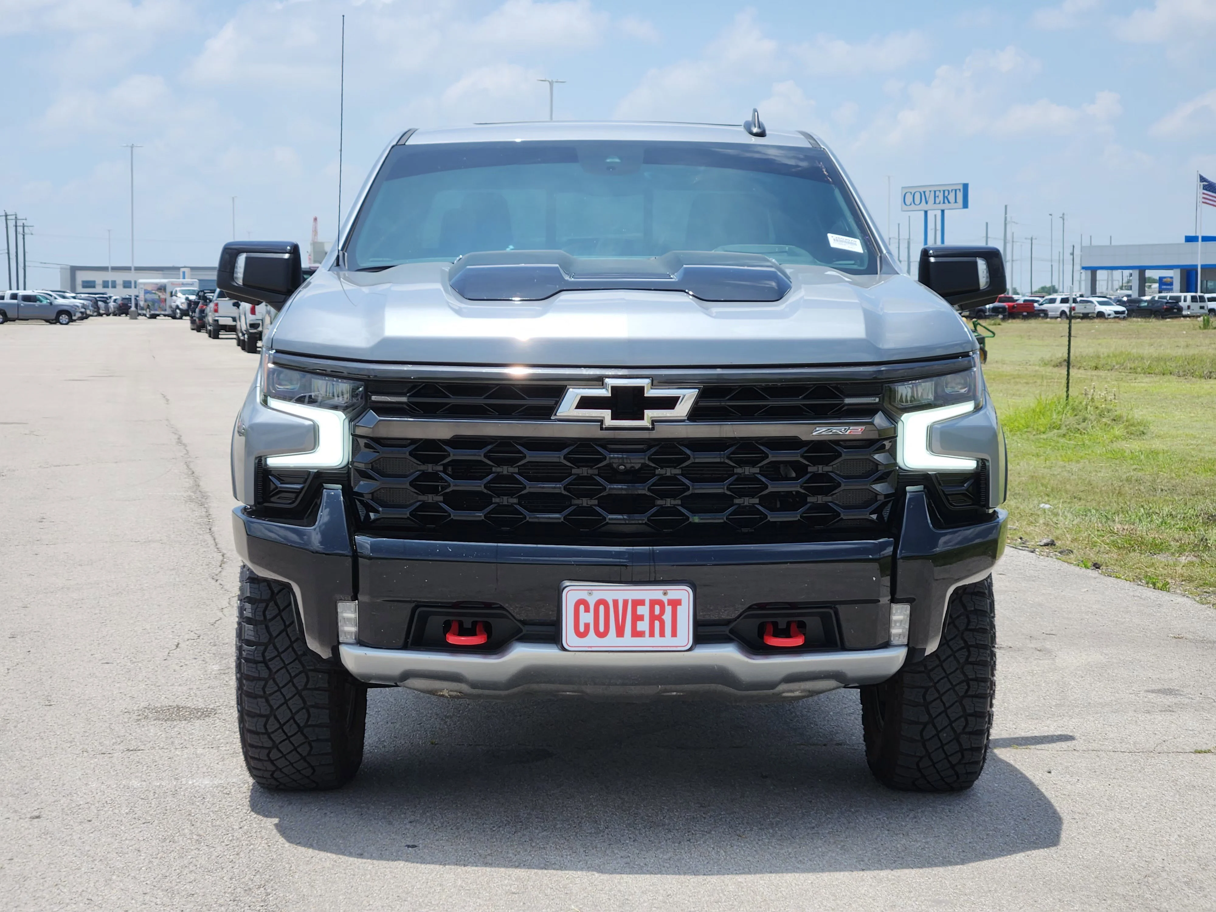 Used 2023 Sterling Gray Metallic Chevrolet ZR2 image 2