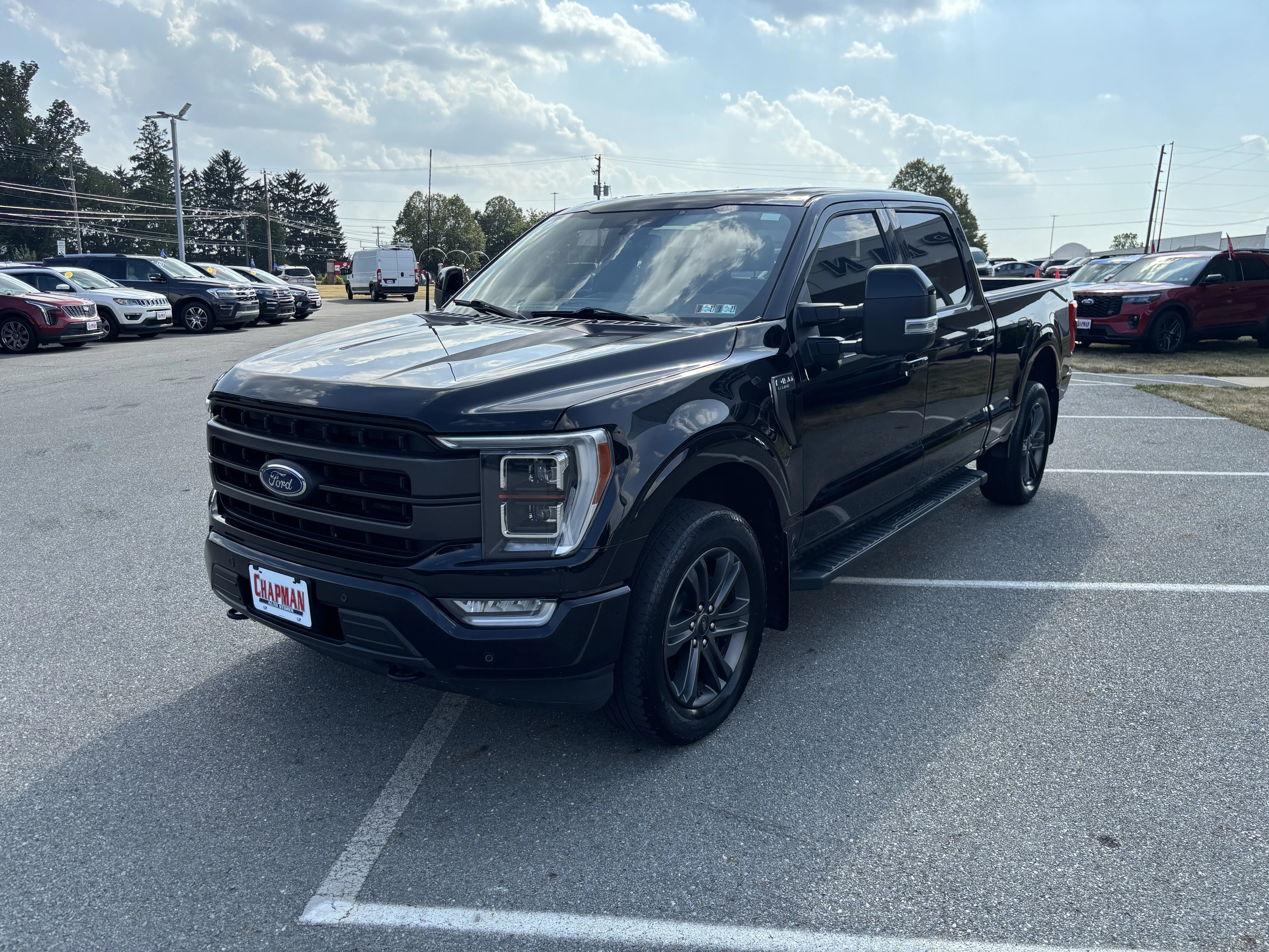 Certified Used 2023 Black Ford Lariat image 3