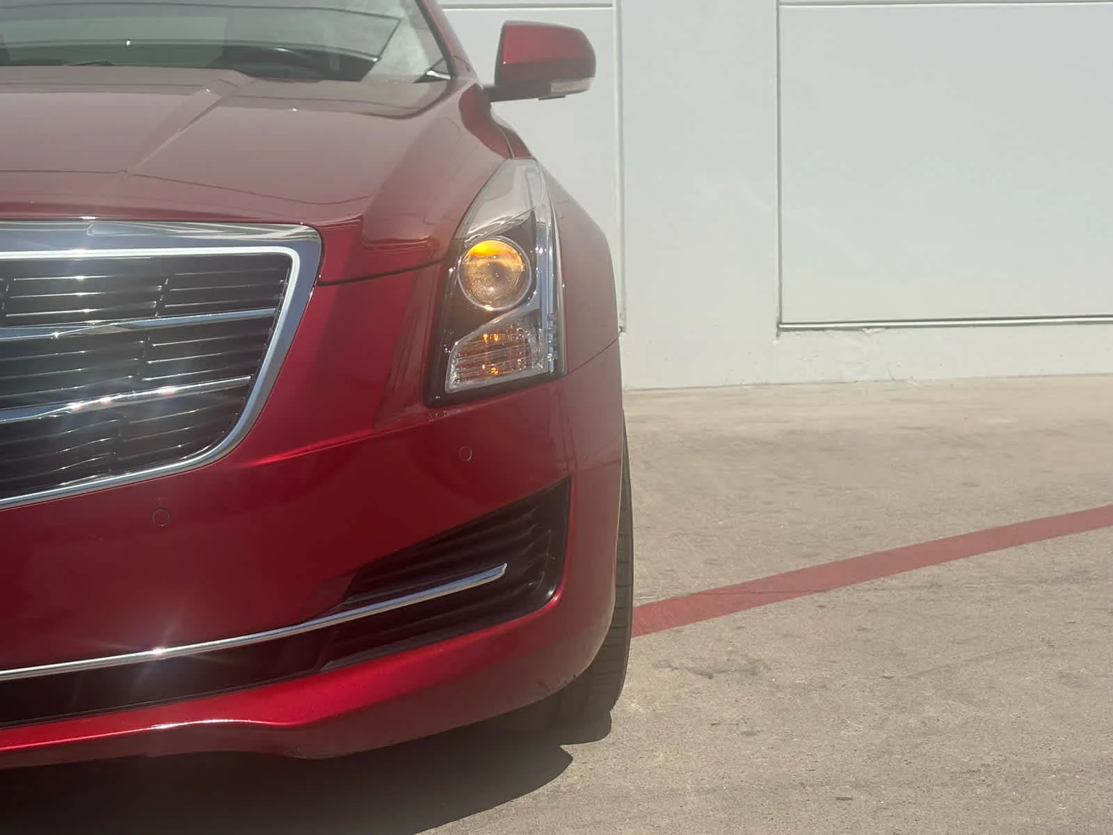 Used 2018 RED OBSESSION TINTCOAT Cadillac Luxury RWD image 7