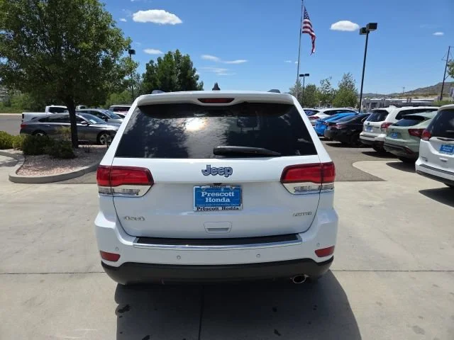 Used 2021 Bright White Clearcoat Jeep Limited image 6